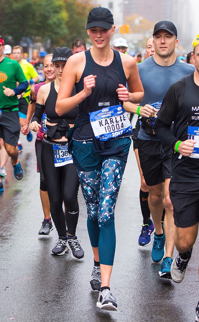 Karlie Kloss, New York City Marathon