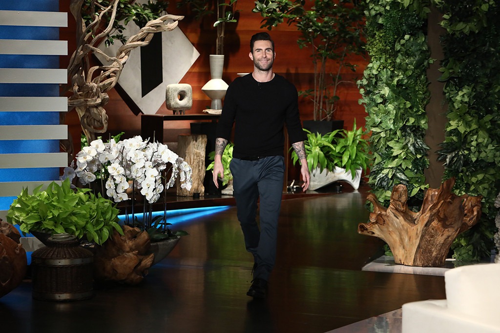 Adam Levine, The Ellen DeGeneres Show