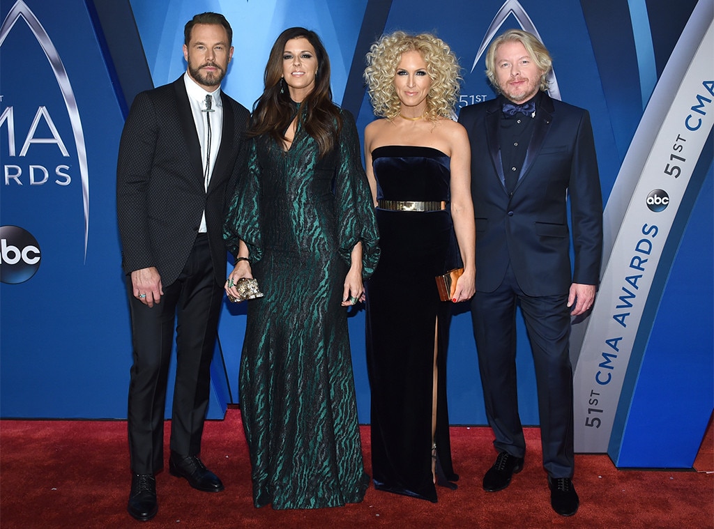 Little Big Town from 2017 CMA Awards Red Carpet Fashion E! News