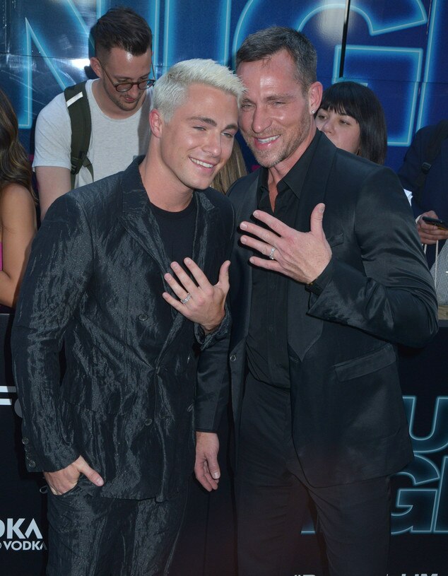 Colton Haynes, Jeff Leatham
