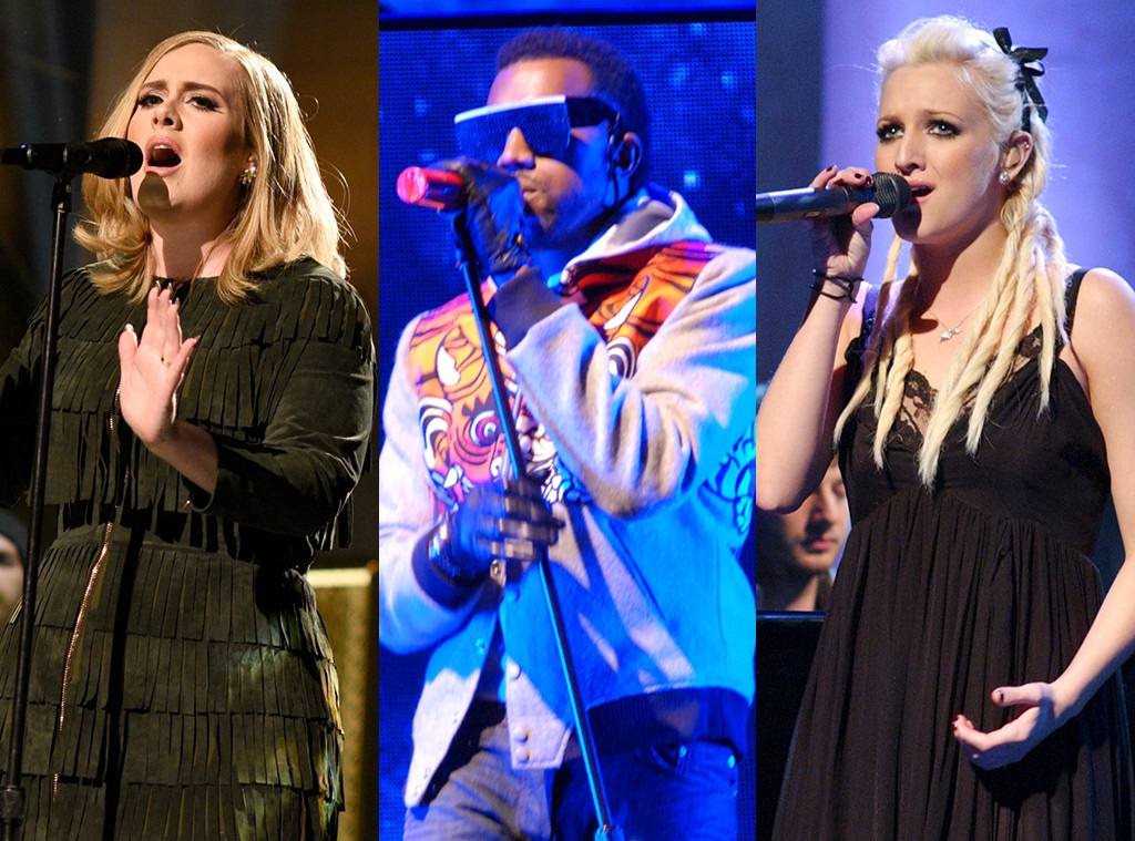 Adele, Kanye, Ashlee Simpson, SNL performances