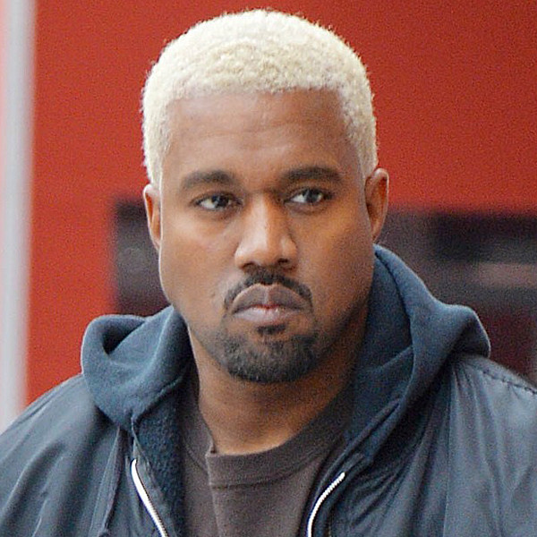 Kanye West Dyes Hair Platinum Blond During Nyfw E News Uk