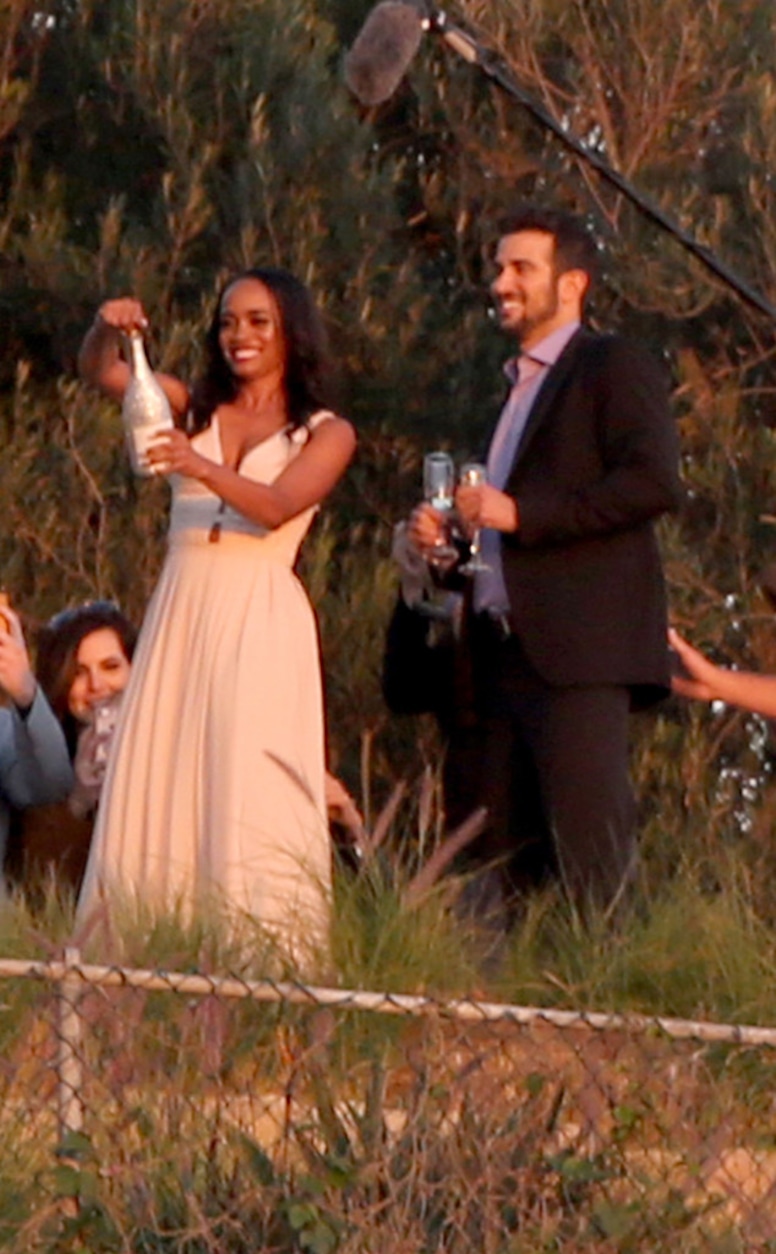 Rachel Lindsay, Bryan Abosolo, Engagement