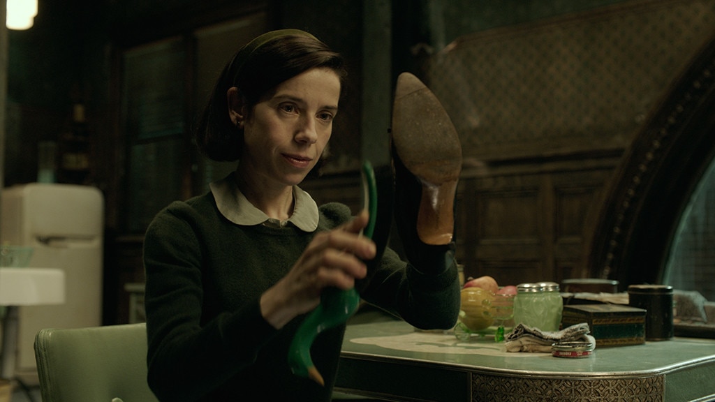 Sally Hawkins, The Shape of Water from Oscars 2018: Stars React to