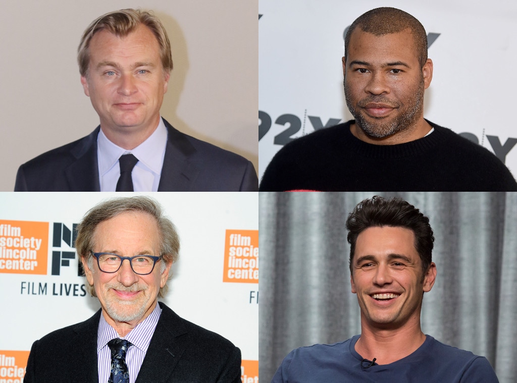 James Franco, Jordan Peele, Steven Spielberg, Christopher Nolan