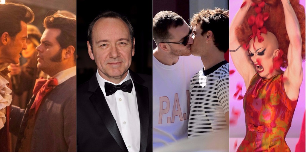 La Bella y La Bestia, Kevin Spacey, Sam Smith, Brandon Flynn, RuPaul's Drag Race