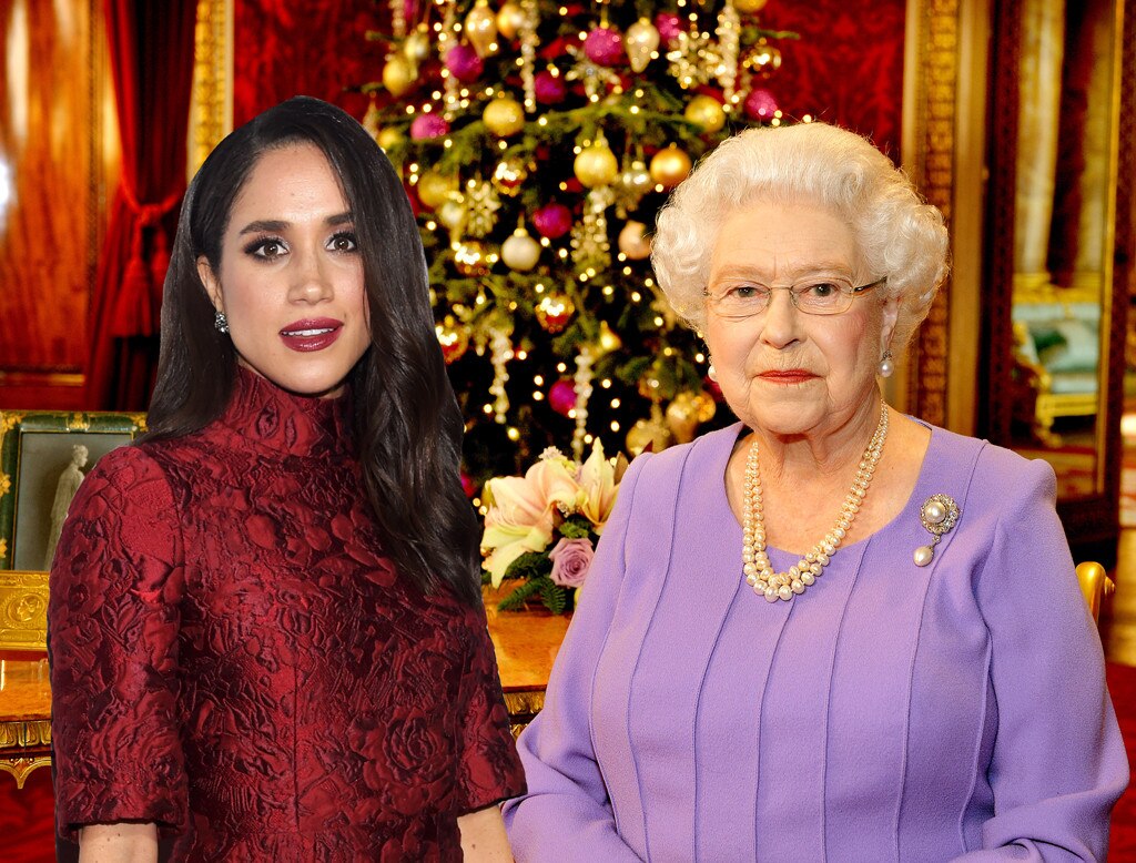 Meghan Markle Was the Surprise Guest at Queen Elizabeth II's Staff