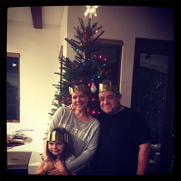 Patton Oswalt, Meredith Salenger, Daughter, Alice, Christmas, Tree, 2017