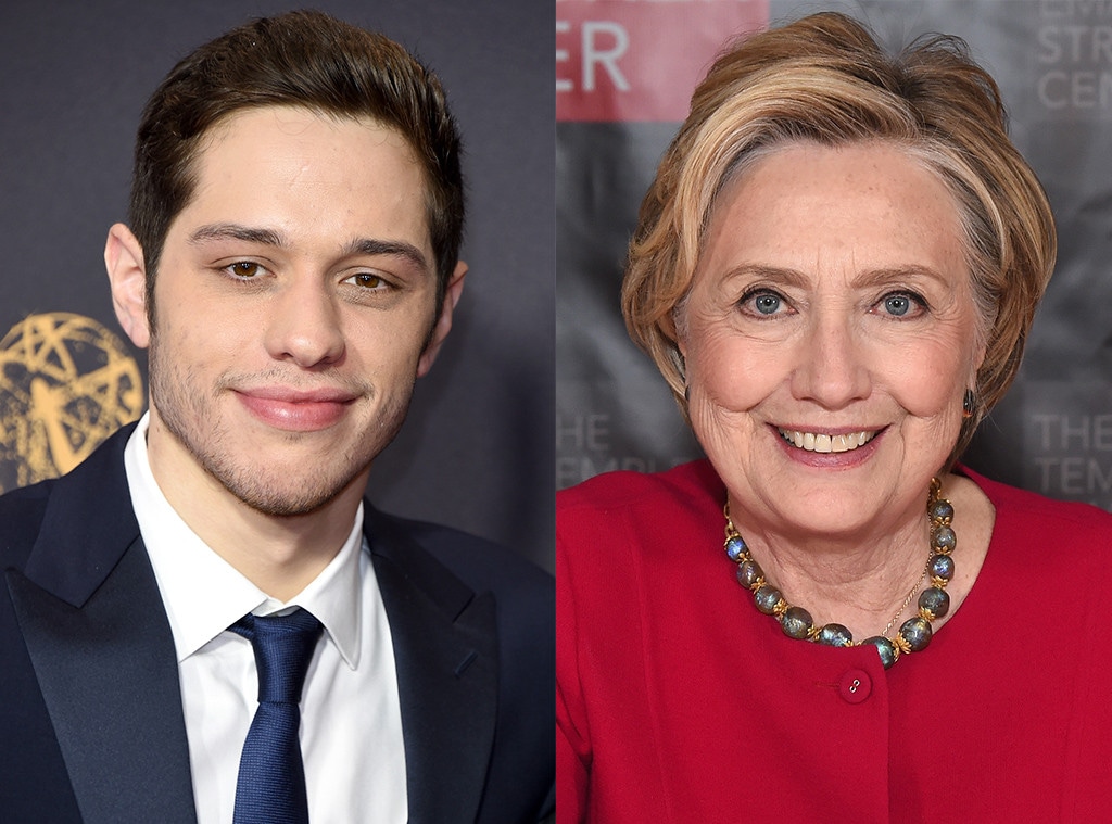 Pete Davidson, Hillary Clinton