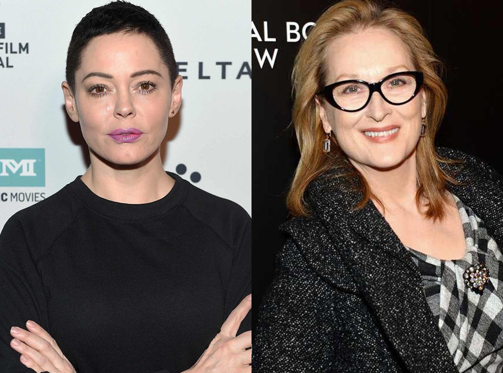 Rose McGowan, Meryl Streep