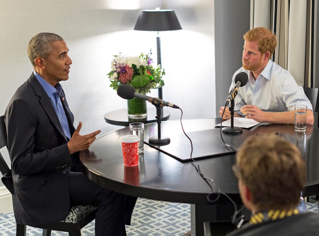 Prince Harry, Barack Obama