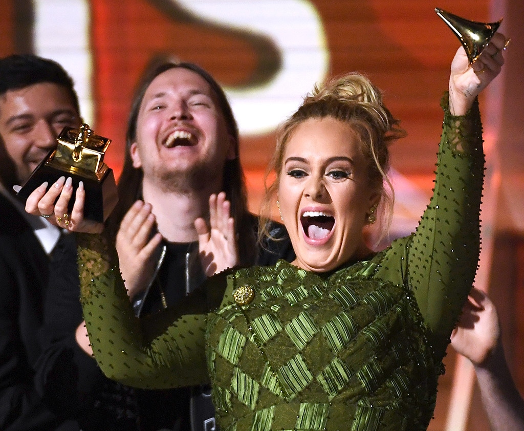 Adele, 2017 Grammys, Candids