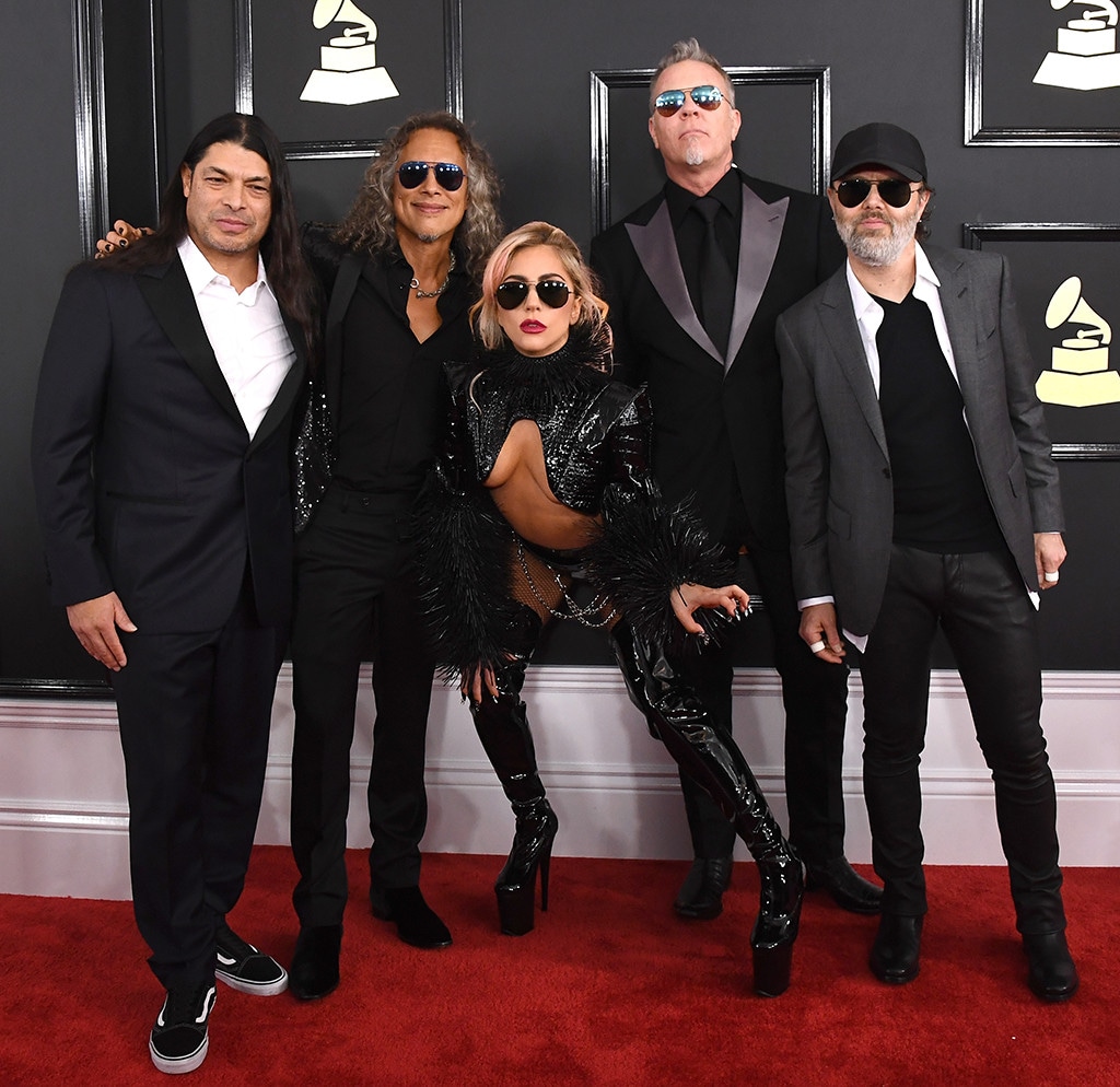 Lady Gaga, Metallica, 2017 Grammys, Groups