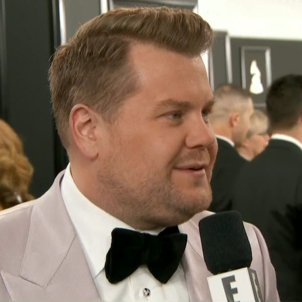 James Corden's Day-Of Prep for Hosting the Grammys Is...Interesting