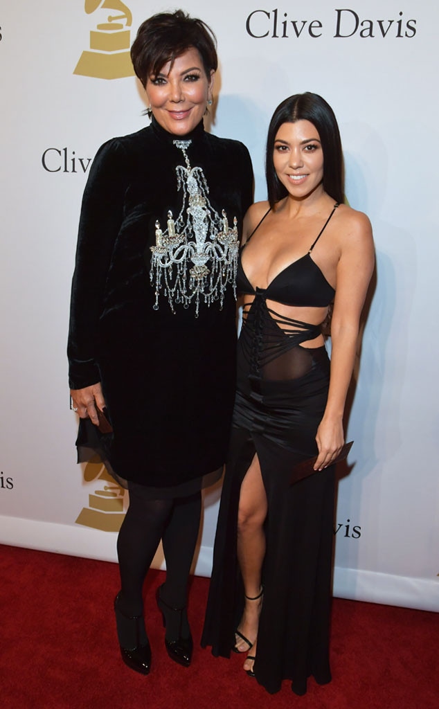 Kris Jenner, Kourtney Kardashian