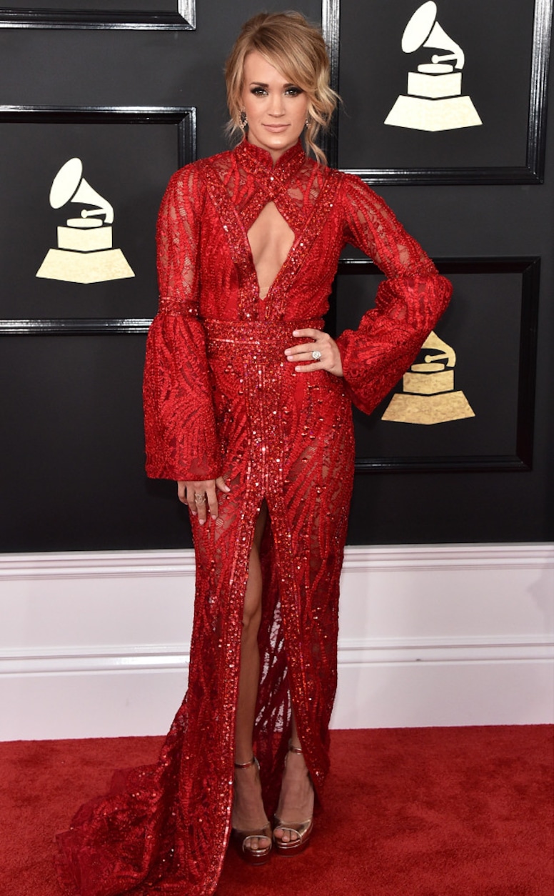 Carrie Underwood, 2017 Grammys, Arrivals
