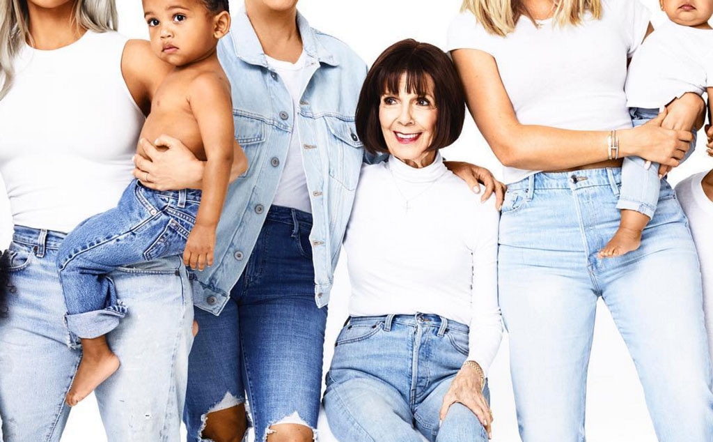 Kardashian Christmas Card, Kardashian Christmas Card Day 20, Saint West, Grandma MJ