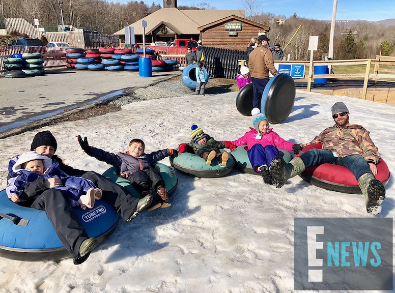 Jenelle Evans, winter vacation