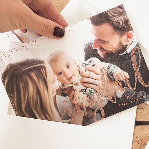 Lauren Conrad, William Tell, Baby, Son, Liam, Christmas Card, 2017