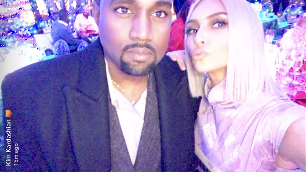 Kim Kardashian And M J From Kardashian Jenner Christmas Party