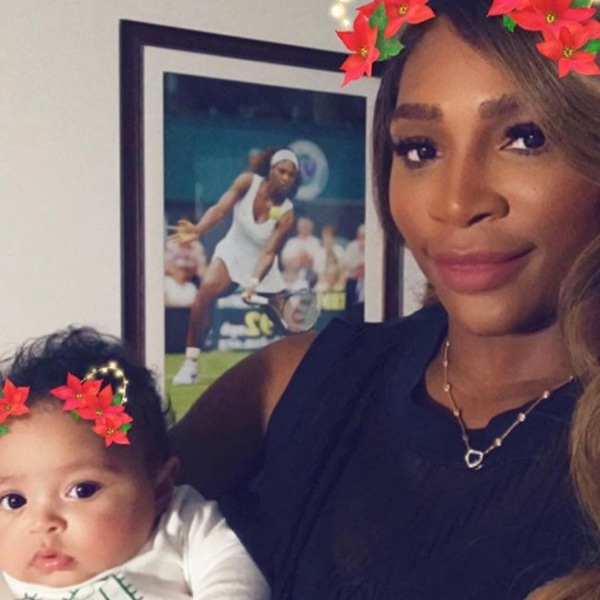 Serena Williams, Alexis Olympia, Christmas