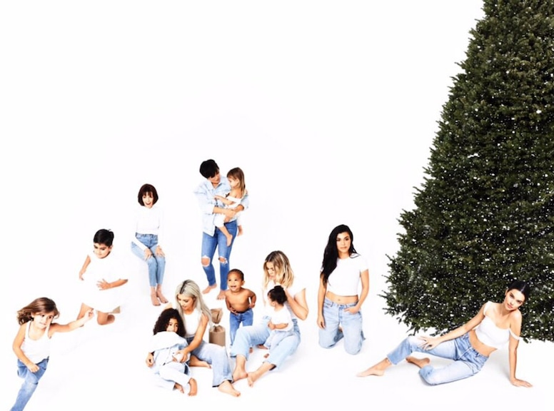 Kim Kardashian, Christmas, Card, Christmas Card, Day 24, 2017 Kardashian Christmas Card Day 24