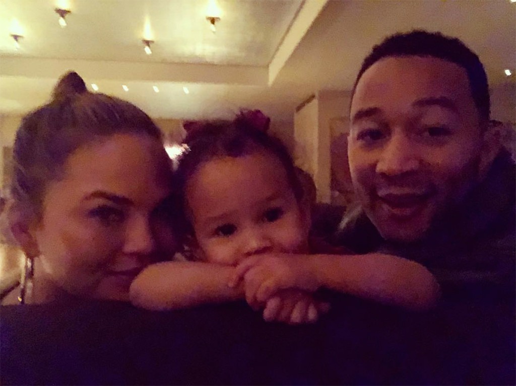 Chrissy Teigen, JOhn Legend, Luna Stephens