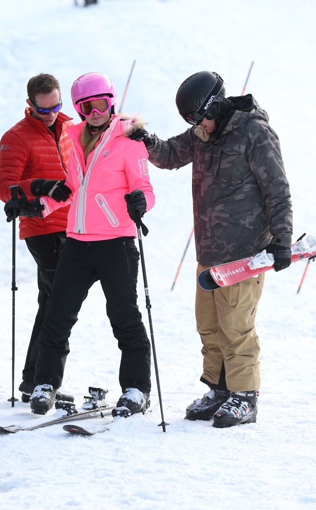 Paris Hilton Is Aspen Barbie on Ski Trip With Boyfriend Chris Zylka | E