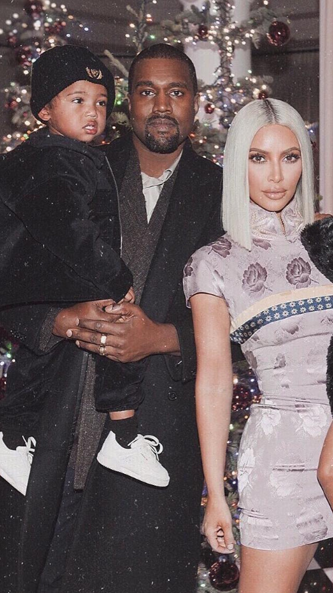 Kim Kardashian, Kanye West, North West, Saint West