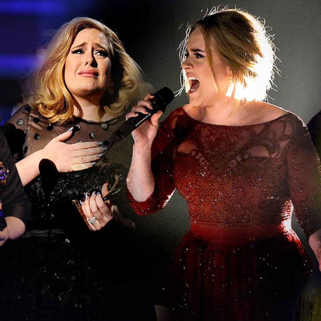 The Agony and Ecstasy of Adele at the Grammys Through the Years – E! Online