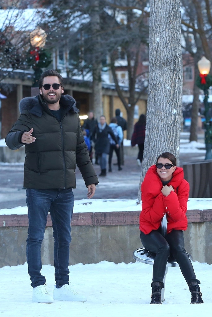 Sofia Richie, Scott Disick