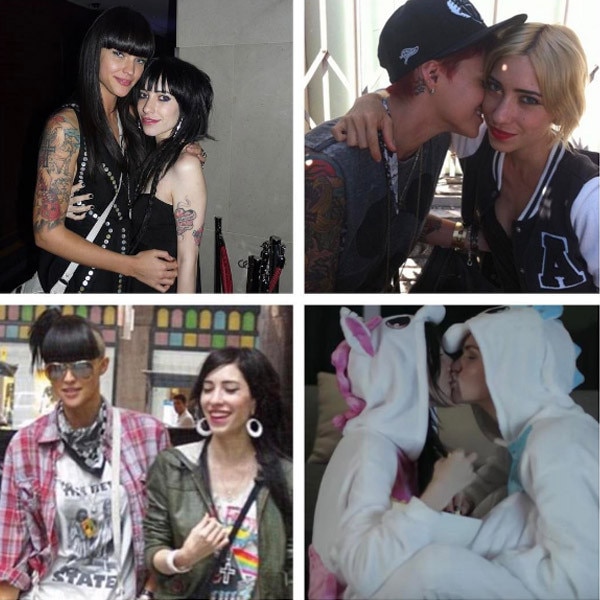 Ruby Rose and Jessica Veronica from Stars Celebrate Valentine