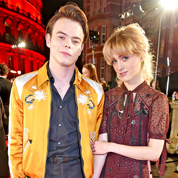 Charlie Heaton and Natalia Dyer Make Red Carpet Debut as a Couple - E