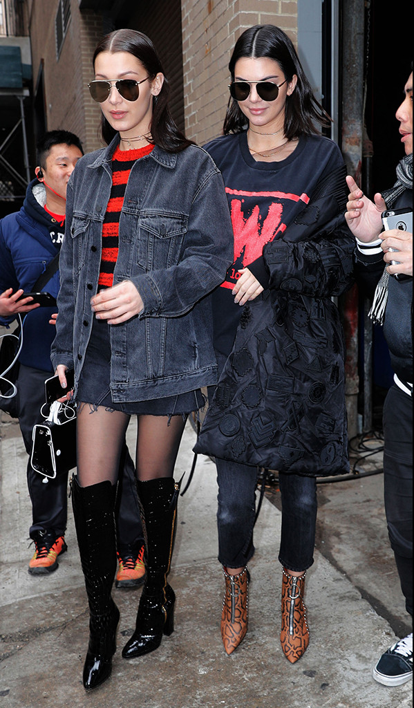 Bella Hadid, Kendall Jenner