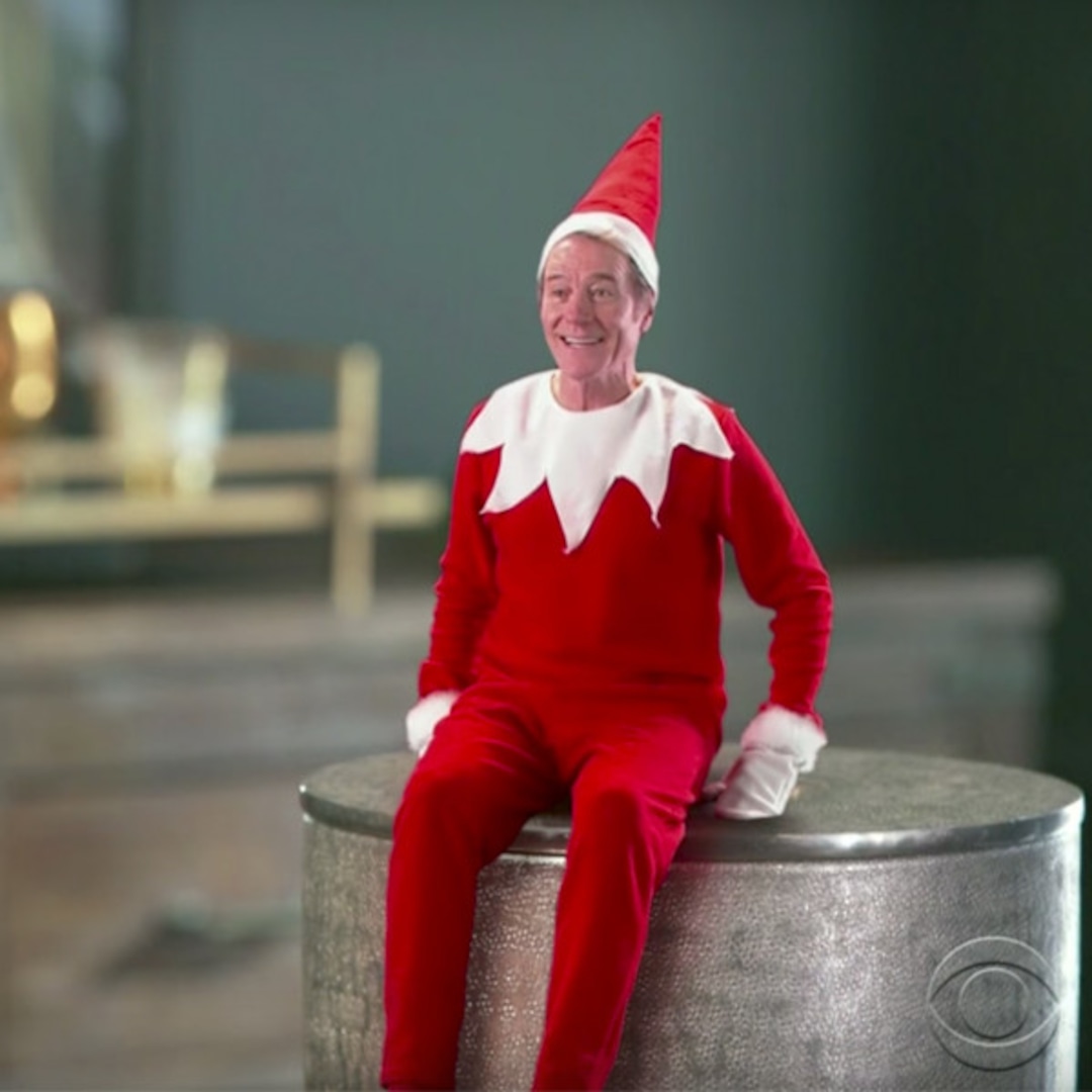 Bryan Cranston Terrorizes James Corden as the Elf on the Shelf