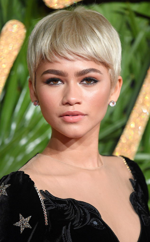Zendaya From The Best Celebrity Short Haircuts E News Canada