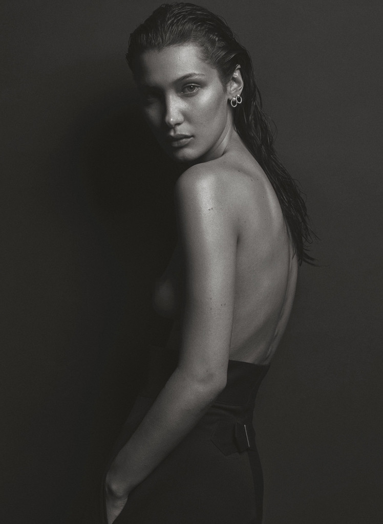Bella Hadid Frees the Nipple and Recreates Kate Moss' CK Ads - E! Online