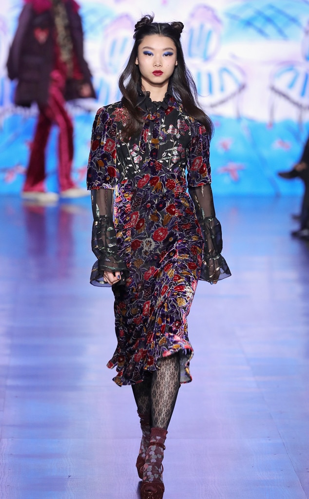 Anna Sui From Best Looks From Nyfw Fall 2017 E News