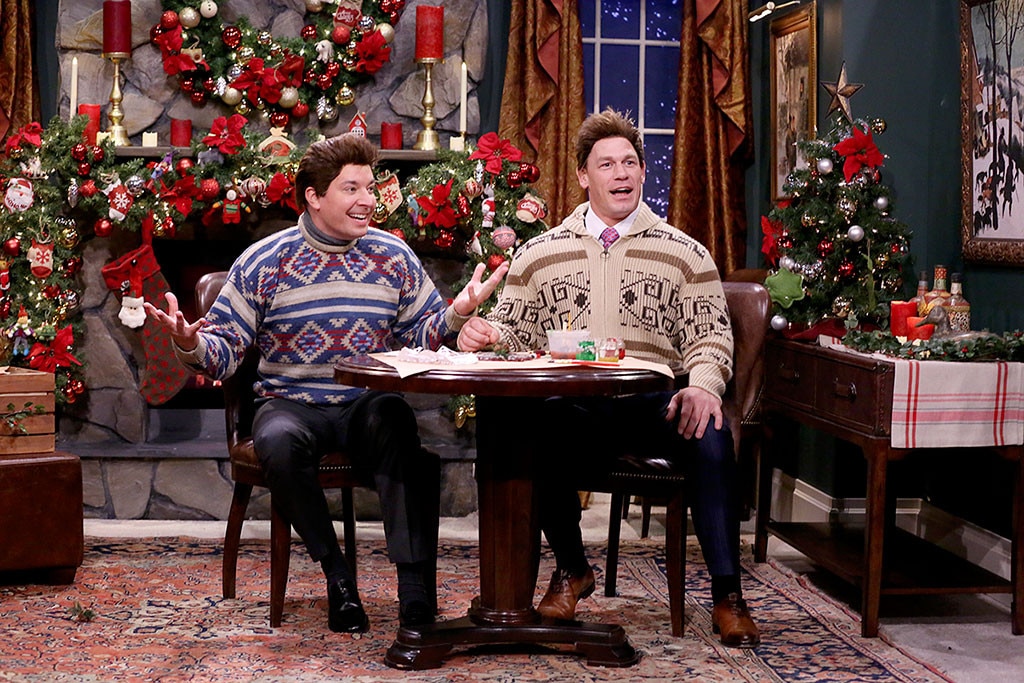 John Cena Stars in Jimmy Fallon s Holiday Themed Mad Lib Theater