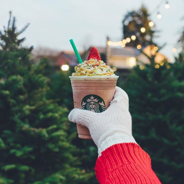 Starbucks Is Releasing a Christmas Tree Frappuccino for Five Days