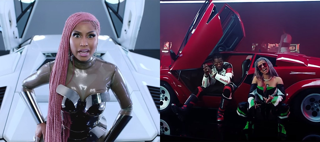 Nicki Minaj, Cardi B, Migos, MotorSport, Music Video