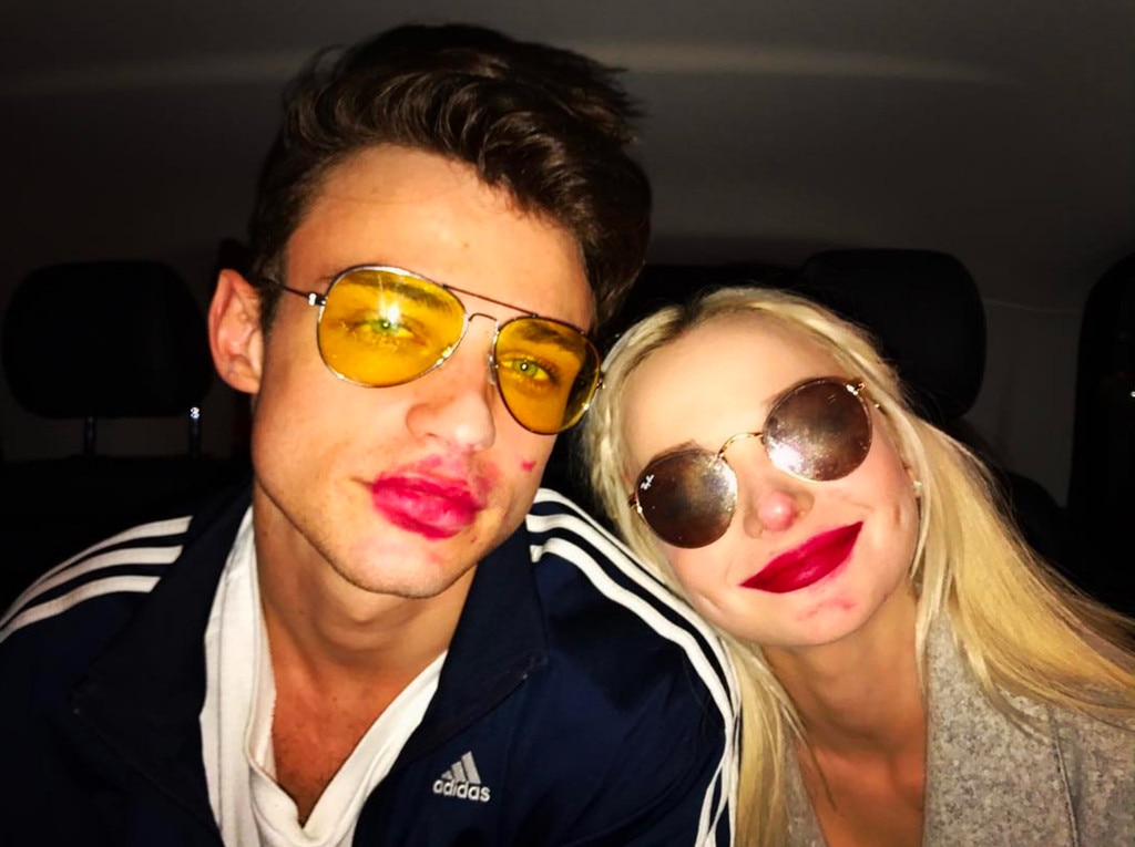 Pucker Up from Dove Cameron & Thomas Doherty's Cutest Pictures | E! News