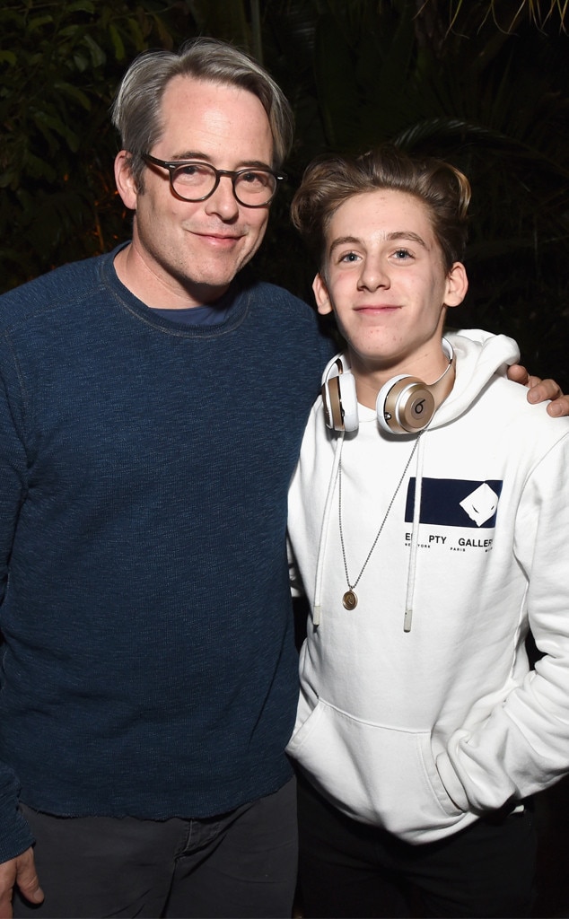 Matthew Broderick & James Wilkie Broderick from GQ Men of the Year