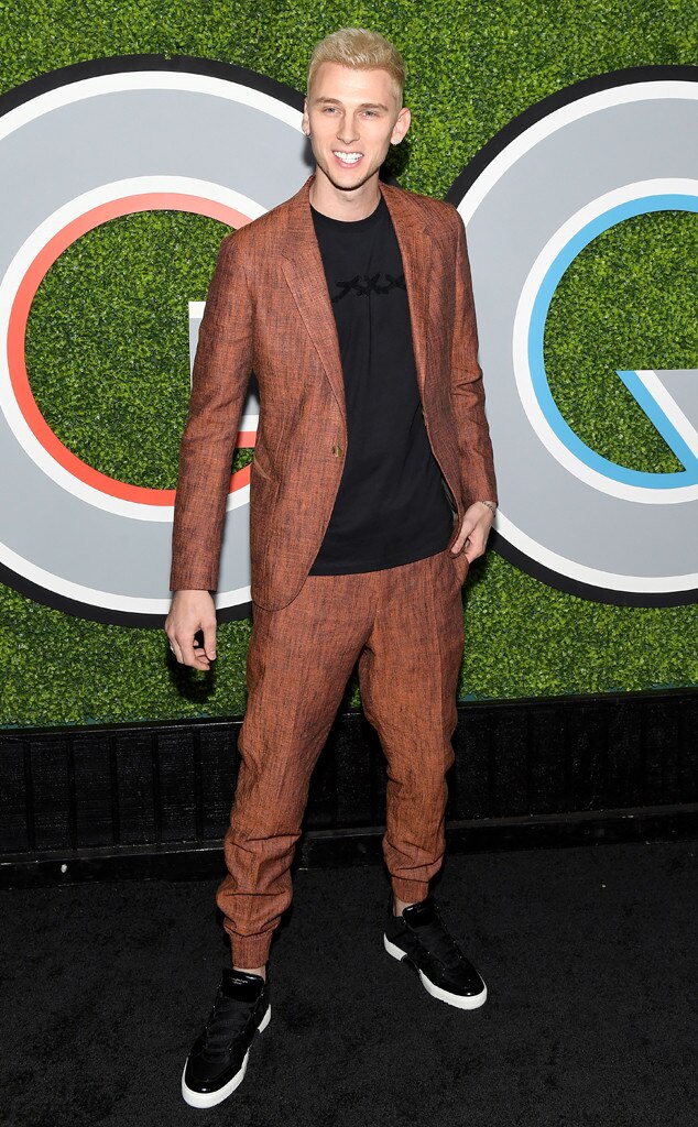Machine Gun Kelly from GQ Men of the Year Party 2017 Star Sightings E