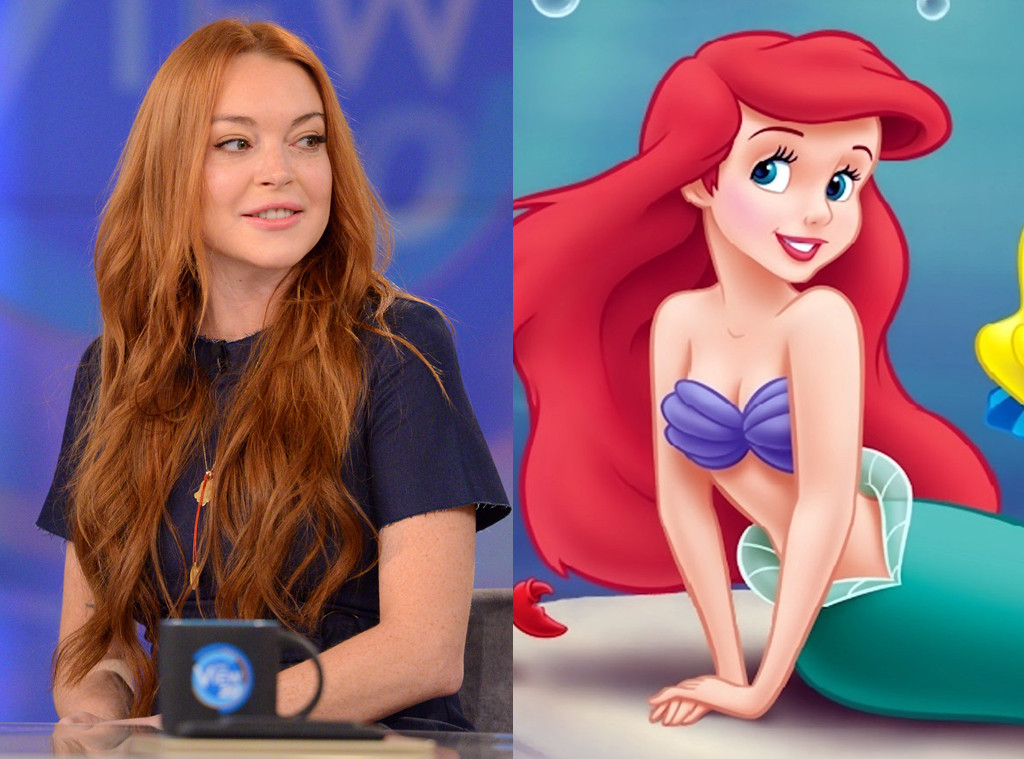 adoptar Especificado intervalo Lindsay Lohan Wants to Star in The Little Mermaid Reboot - E! Online