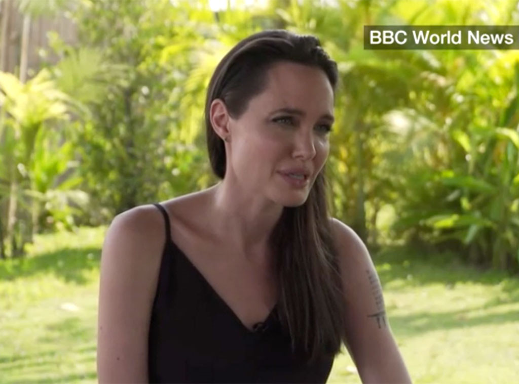Angelina Jolie Seen For First Time Since Divorce: Pic