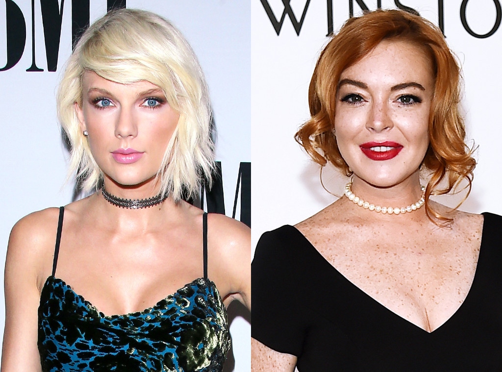 Taylor Swift, Lindsay Lohan