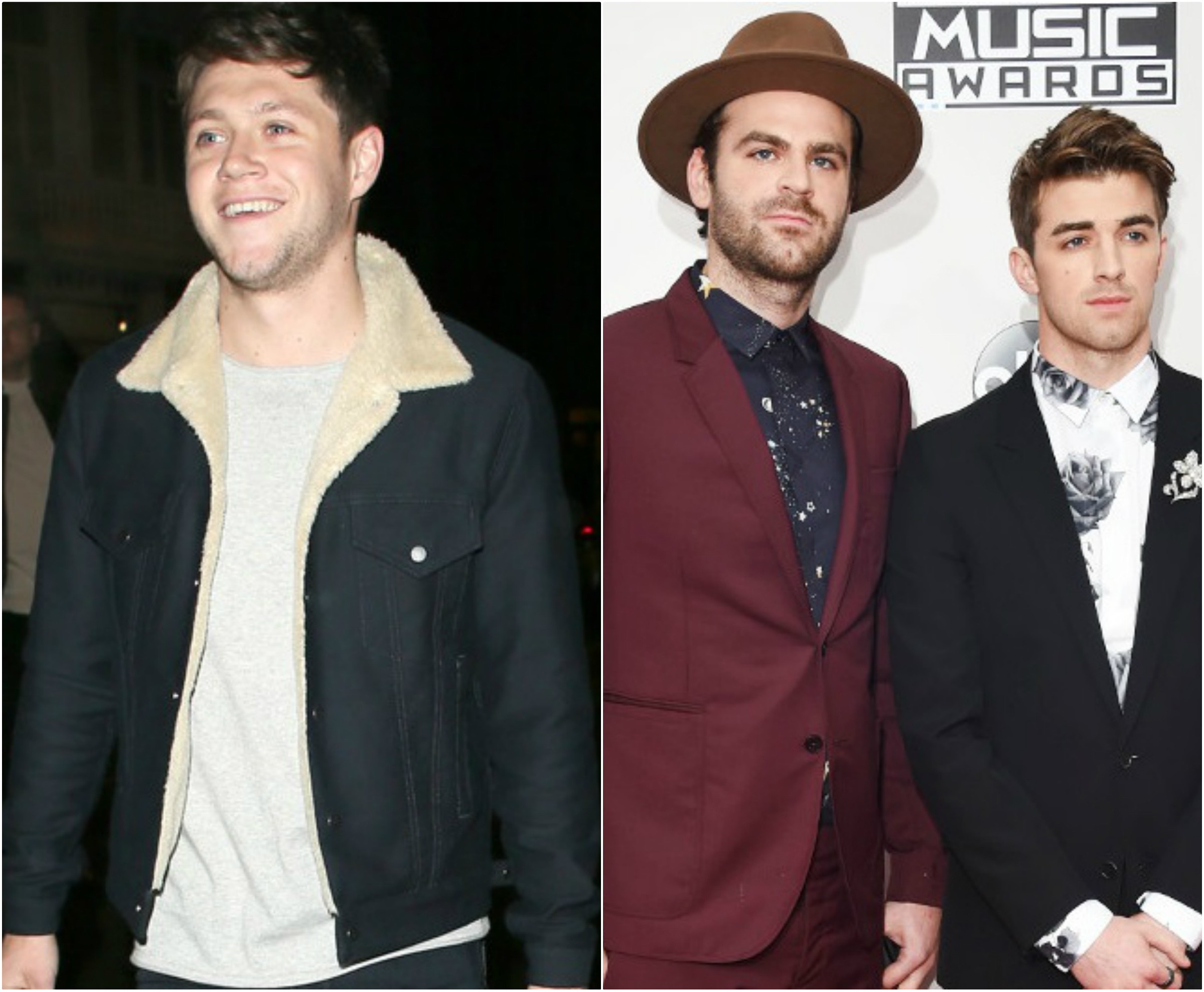 Niall Horan, The Chainsmokers