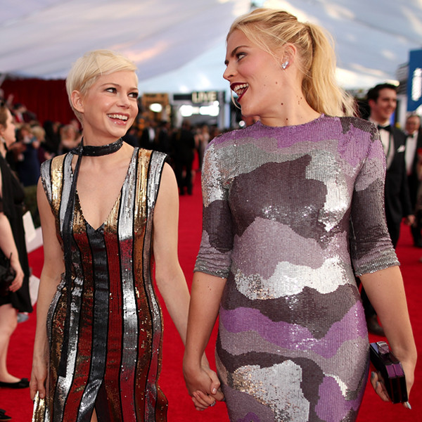 Busy Philipps Drunk Dyes Michelle Williams Hair Millennial Pink E Online
