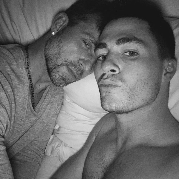 Colton Haynes, Jeff Leatham